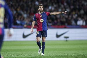 开云体育官网-加西亚：作为球员我从未经历过这样的场面，国家德比总是非常激烈